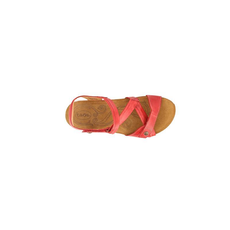 Birkenstock Universe Læder Sandaler Dame Rød | DK 392AHK